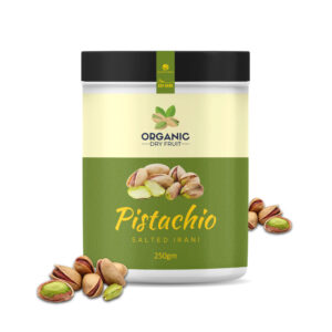 Organic Dry Fruit Roasted & Salted Pistachios (Iran) 250g