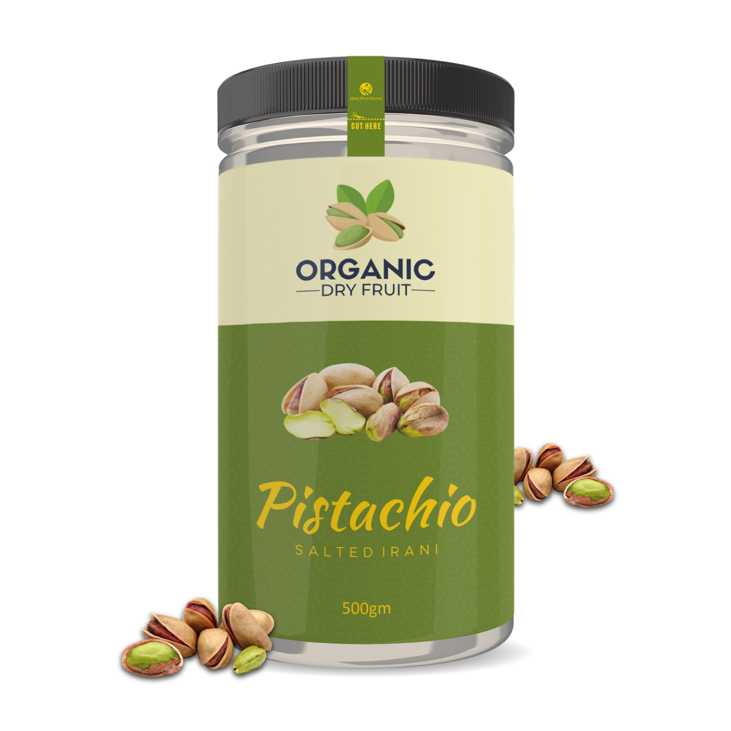 Organic Dry Fruit Roasted & Salted Pistachios