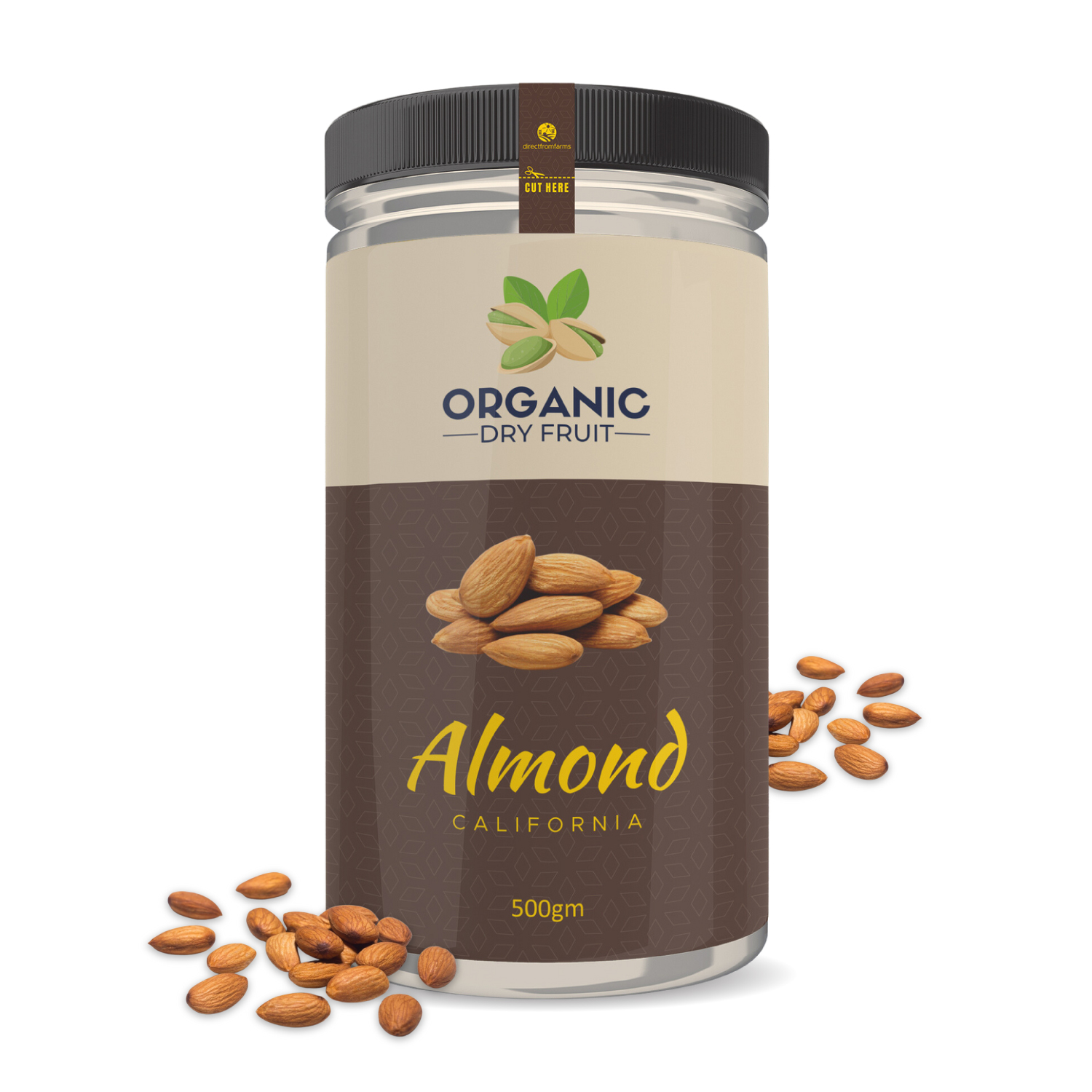 California Almonds organic dry fruit