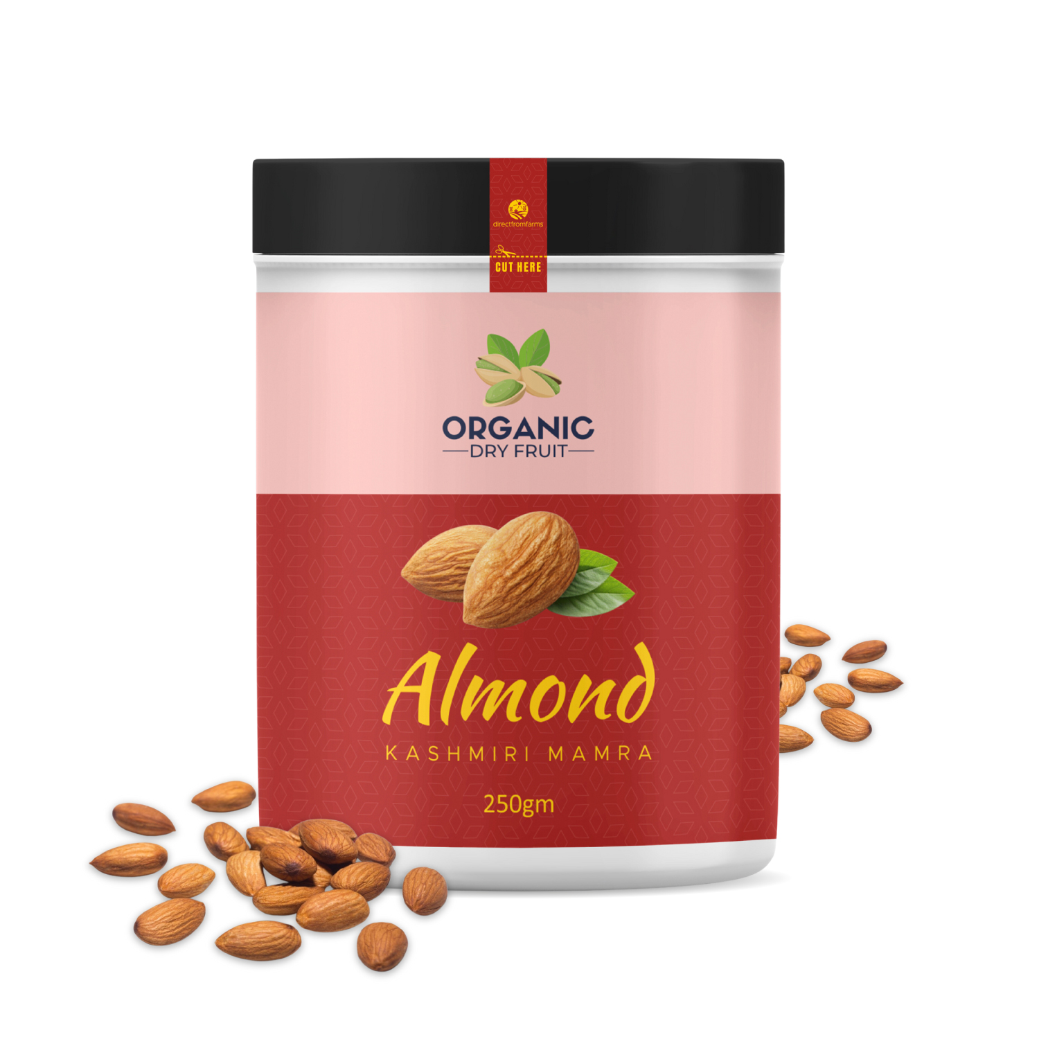 organic dry fruit kashmiri mamra almonds