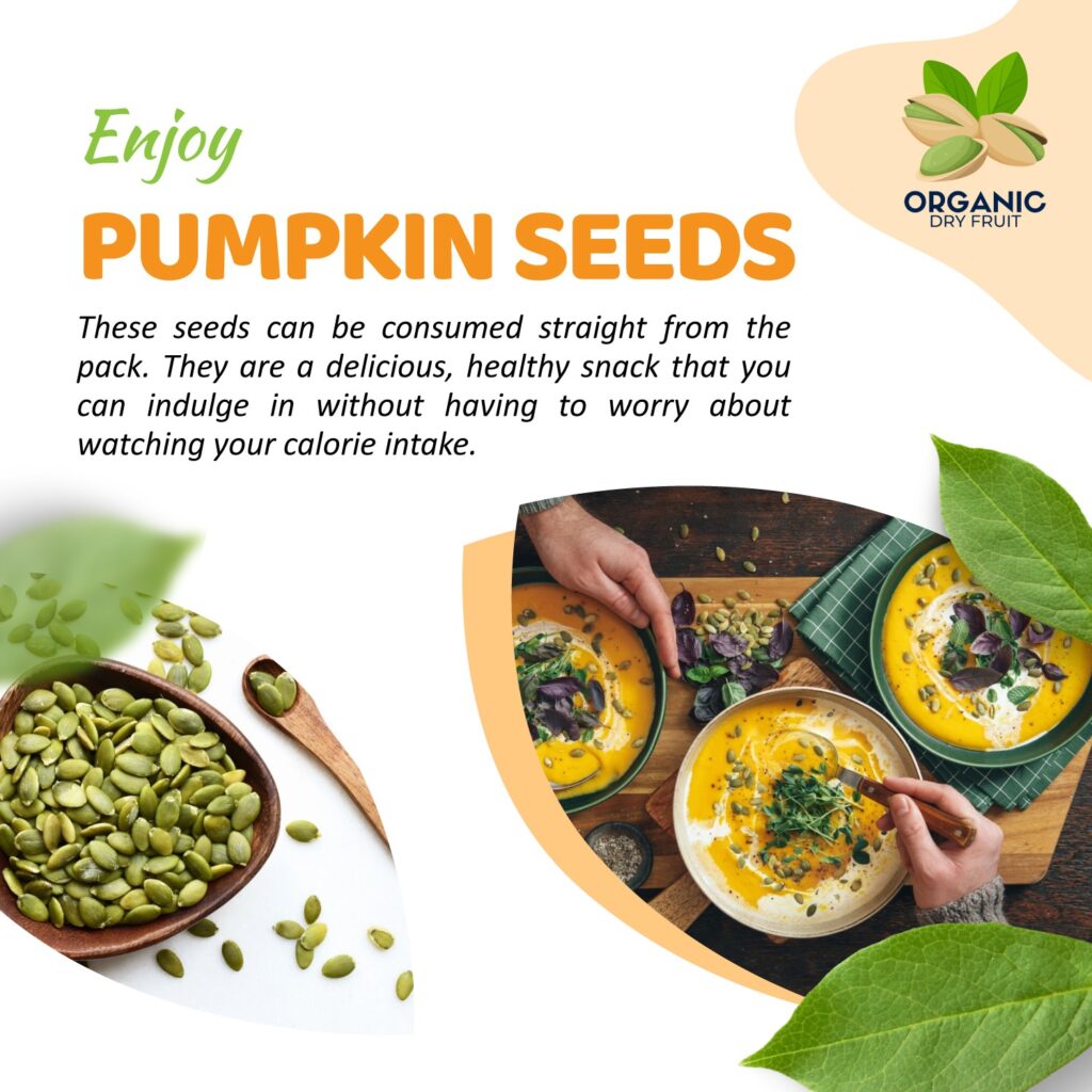 organic dry fruit pumpkin