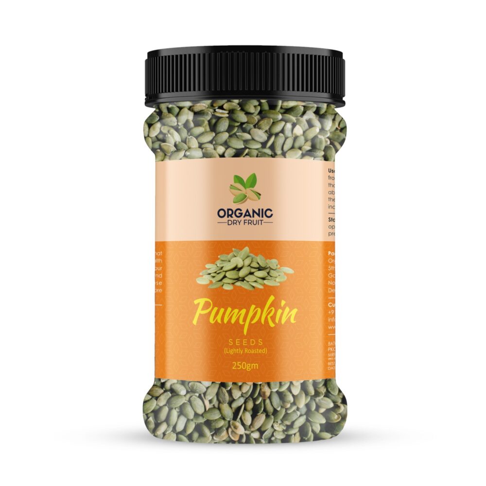 organic dry fruit pumpkin seeds