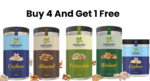 Organic Dry Fruit Combo Pack Of 4 Cashew Almond Walnuts Pistachios 500G And Free Raisin 250G