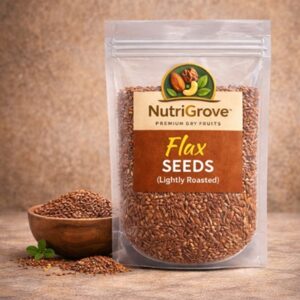 Organic Flax Seeds Healthy Superfood